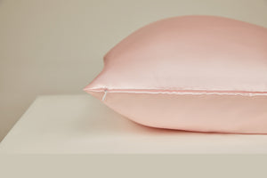 22 Momme Silk Pillowcase 40x80cm Rose - Zip