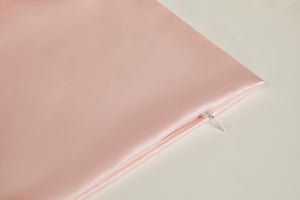 22 Momme Silk Pillowcase 40x80cm Rose - Zip