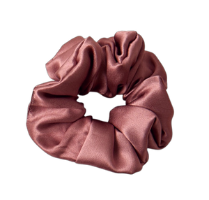 Silk Scrunchie 3.5cm - Black