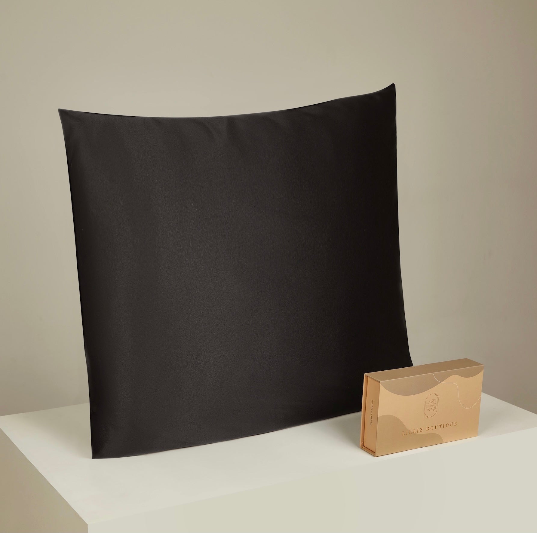 22 Momme Silk Pillowcase - Zip 80x80cm Midnight