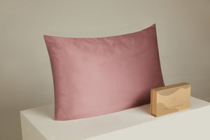 22 Momme Silk Pillowcase 40x80cm Mauve - Zip