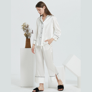 Silk Pyjama Suits - Pearl Girl