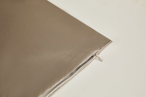 22 Momme Silk Pillowcase 40x80cm Taupe - Zip